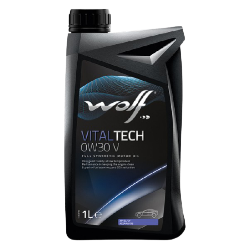 Моторное масло Wolf VitalTech 0W-30 V, 1л